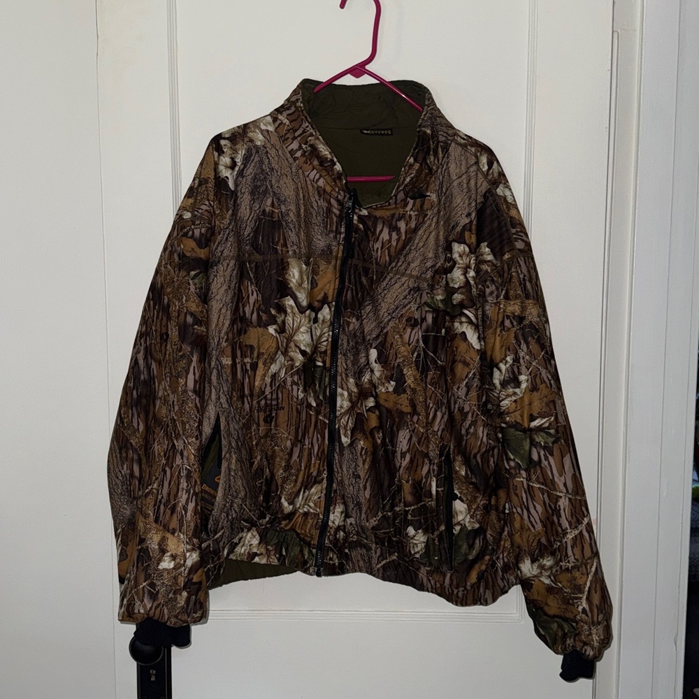 Camouflage browning 3XL zip up jacket